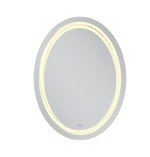 Дзеркало Mixxus Premium WAVE MV04-60x80 (LED Touch, Anti-fog (3-6,5kK)) (MP6636) | Зображення 2