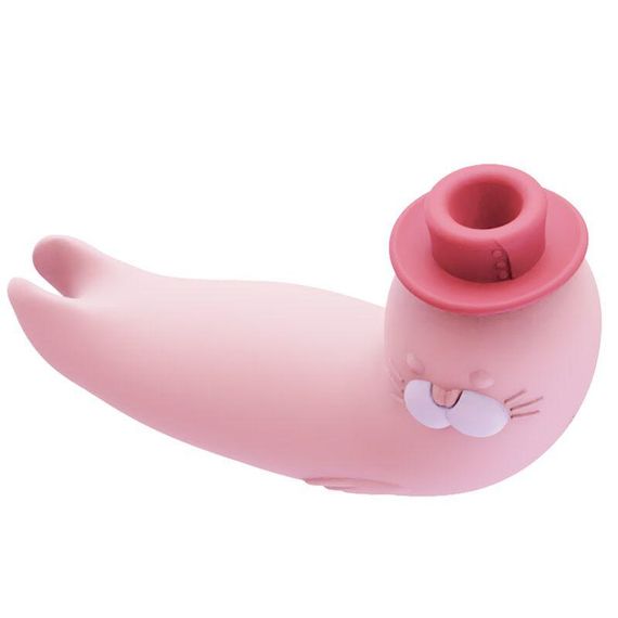 Вакуумный вибратор CuteVibe Franky Pink Sex Aura | Зображення 1