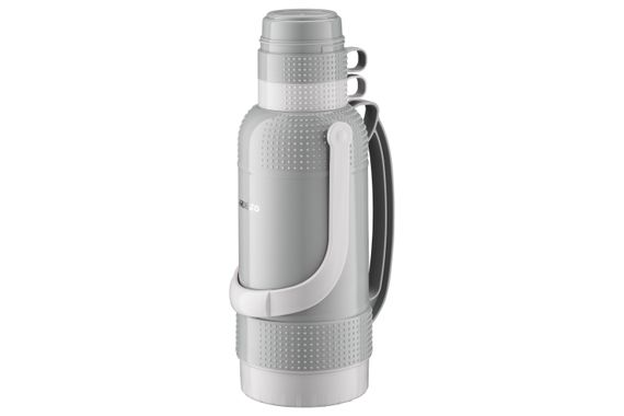 Термос ARDESTO  Gemini Gourmet 3200 мл, пластик, скляна колба, сірий (AR2632GRE)