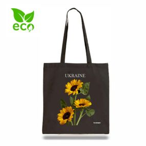 Екошопер BookOpt BK4031 Ukraine Соняшник чорний
