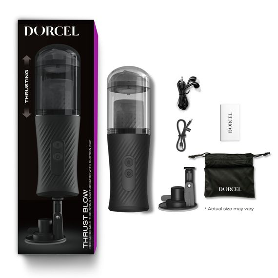 Автоматичний мастурбатор Dorcel THRUST BLOW, голосовий супровід, присоска | Зображення 6