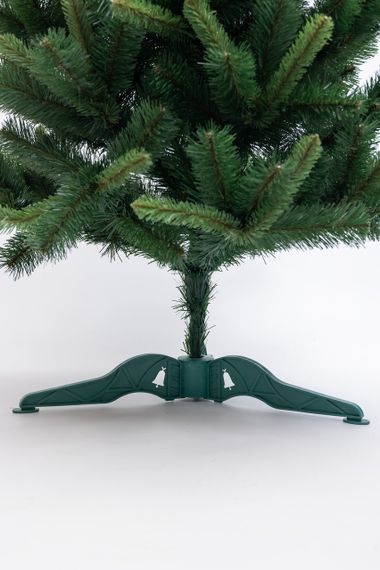 Штучна ялинка 2,2 м зелена, новорічна ялинка Різдво штучна реалістична Преміум SOK-2-7 | Зображення 4