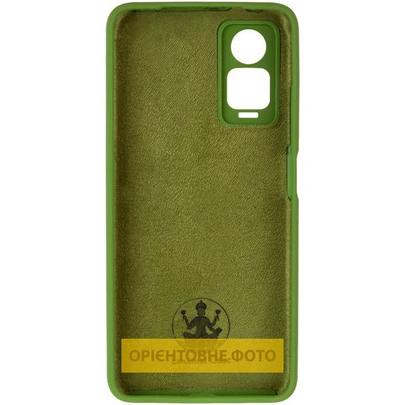 Чохол Silicone Cover Ummi Lakshmi Full Camera (AA) для Xiaomi 13T / 13T Pro Зелений / Dark green | Зображення 2