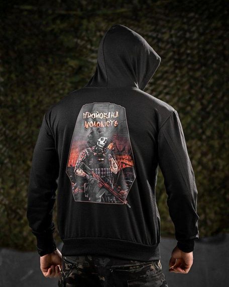 Тактична худі MAKLIN молодість чорна ДЛ7046 | Зображення 1