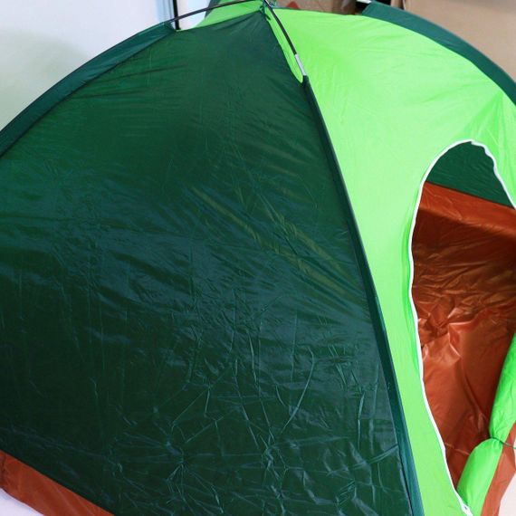 Туристичний намет 4-х місний, 200х200см, колір Рандом / Намет для кемпінгу / Чотиримісний намет | Зображення 5