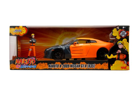 Игровая металлическая машинка Naruto Нисан GT-Rс Наруто | Зображення 7
