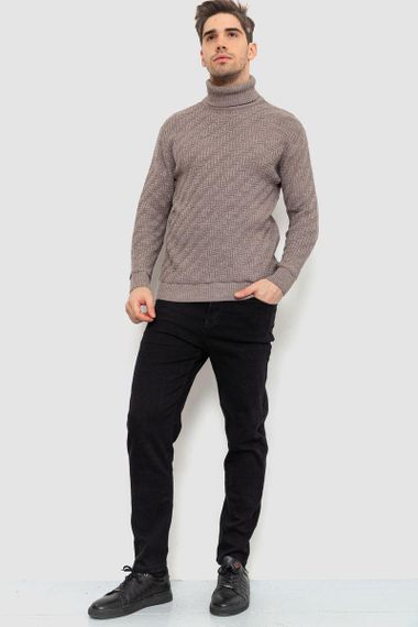 Гольф чоловічий, колір мокко, 161R696 | Зображення 1