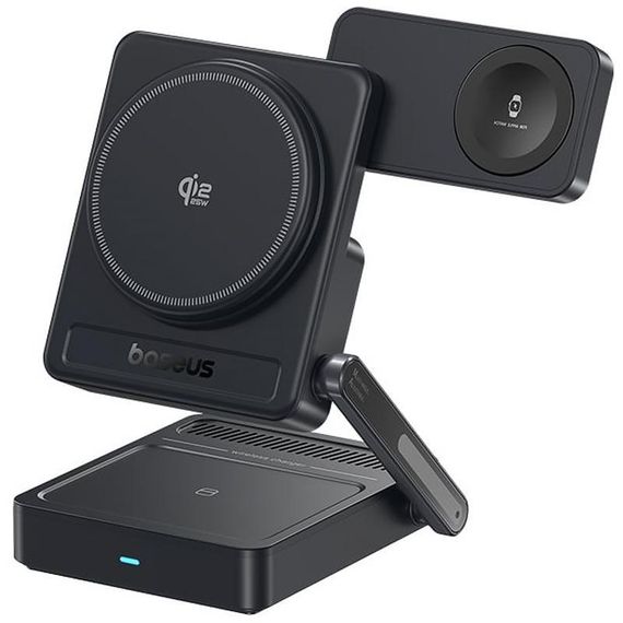 БЗП Baseus PicoGo AF21 Portable 3in1 35W Qi2.2 + МЗП 45W (E02054) Cosmic Black