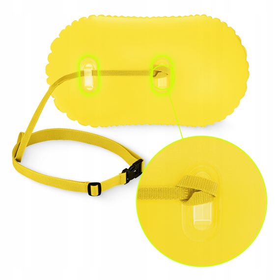 Буй для плавання TSUNAMI Basic надувний Yellow (P-5907739316806) | Зображення 8