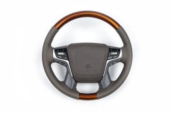 Руль в сборе (светлое дерево) для Toyota Land Cruiser Prado 150 | Зображення 3