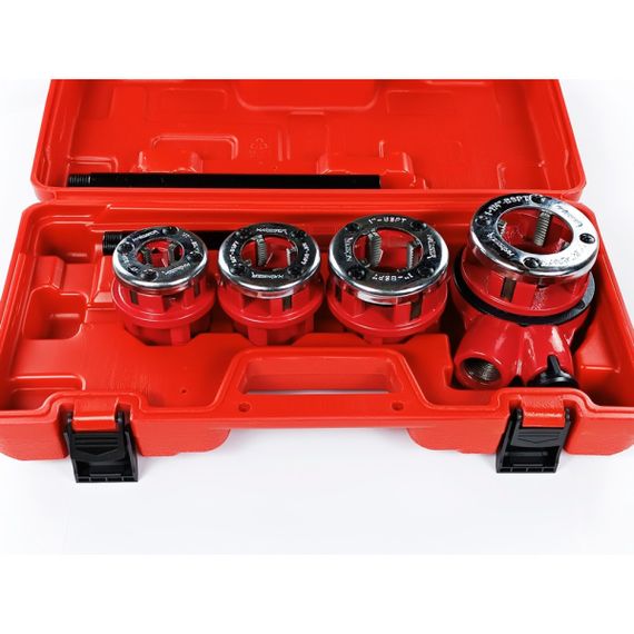 Набор клепов с трещоткой 4 шт. 1/2", 3/4", 1", 1.1/4" Haisser | Зображення 1