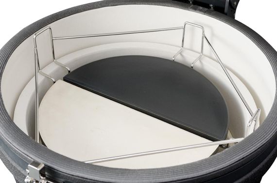 Керамічний вугільний гриль Kamado L 5 в 1 з системою BBQ Block Fire GRILLI 749777 Код: 012008 | Зображення 9