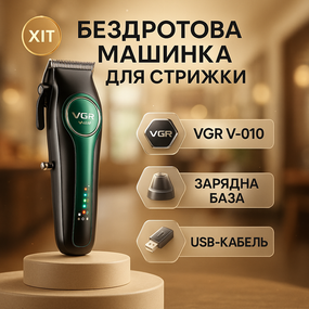 Машинка для стрижки волосся з універсальним живленням, Машинка для стрижки волосся хороша XR-50