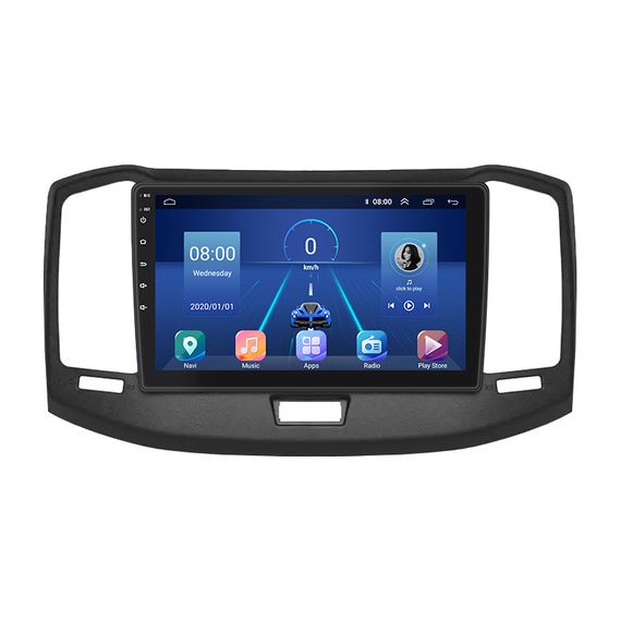 Штатна магнітола Lesko для Chery Bonus 3 (E3/A19) 2014-2017 екран 10" 2/32Gb Wi-Fi GPS Base