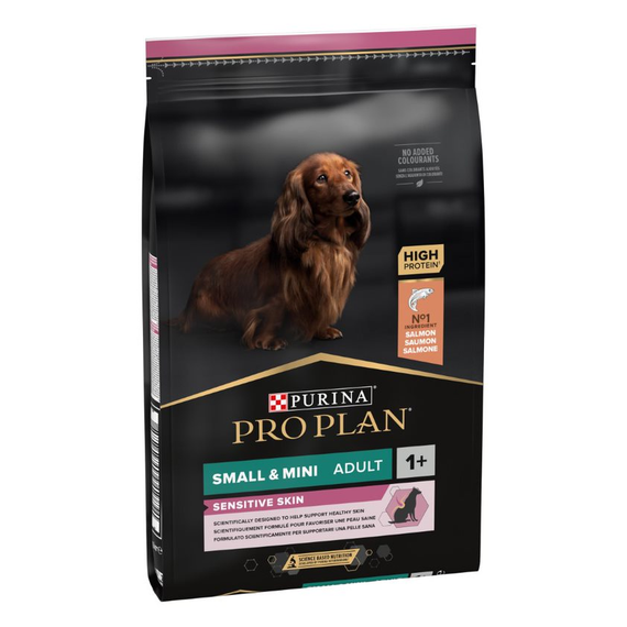 Сухий корм Purina Pro Sensitive Skin для собак дрібних порід схильних до алергії з лососем 7кг | Зображення 3