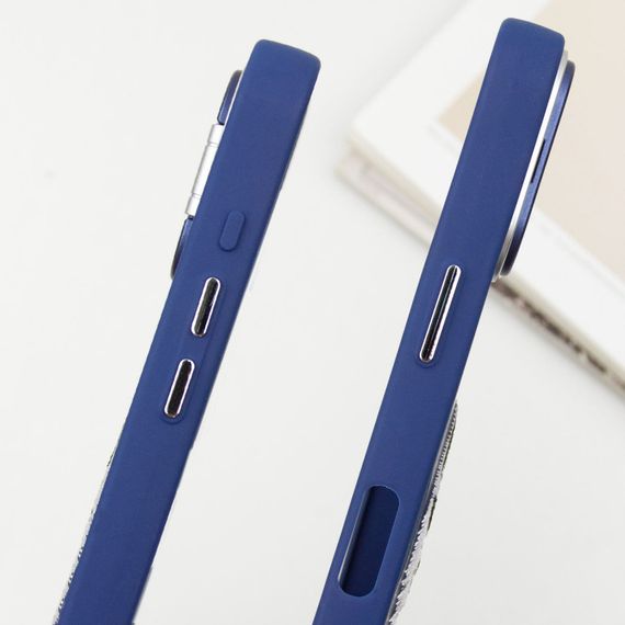 TPU+PC чохол Friends для Apple iPhone 16 Pro (6.3") Blue Wolf | Зображення 5