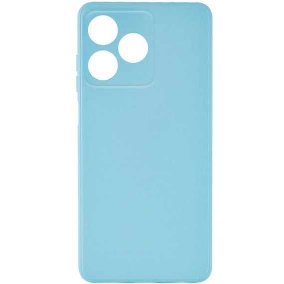 Силиконовый чехол Candy Full Camera для Realme C53 Бирюзовый / Turquoise