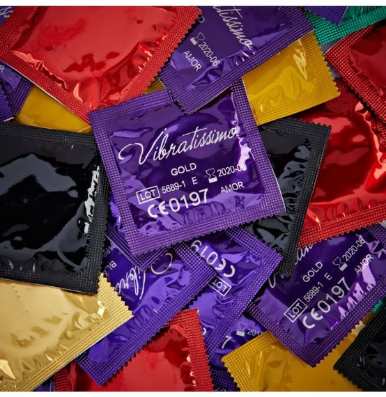 Презервативи - Vibratissimo Color, 100 шт. sexstyle | Зображення 2