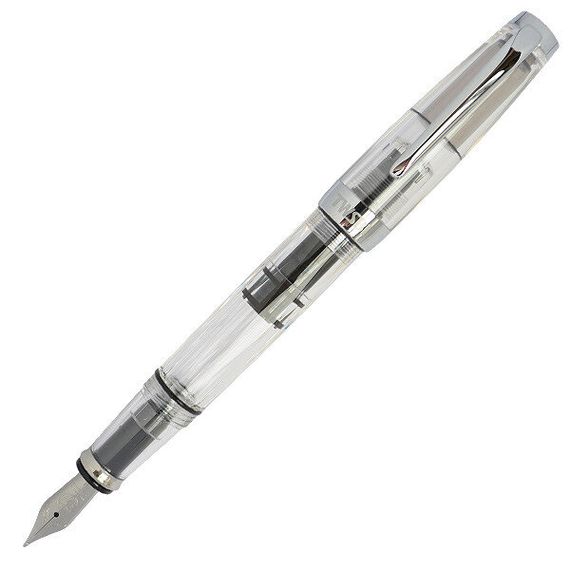 Перьевая ручка - TWSBI Diamond Mini AL Fountain Pen, широкое (B), прозрачный