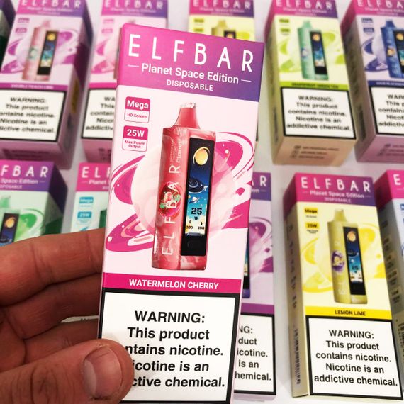 ELF BAR Planet 25000. Арбуз Вишня (Watermelon Cherry) | Зображення 1