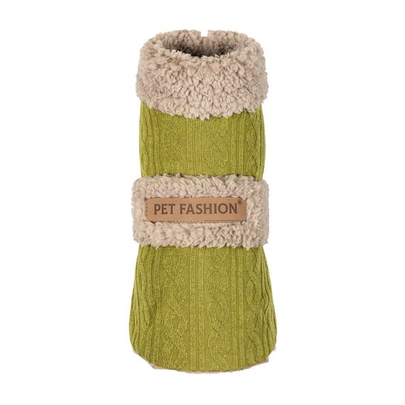 Попона для собак Gigi Pet Fashion, ХХS фісташковий, бежевий