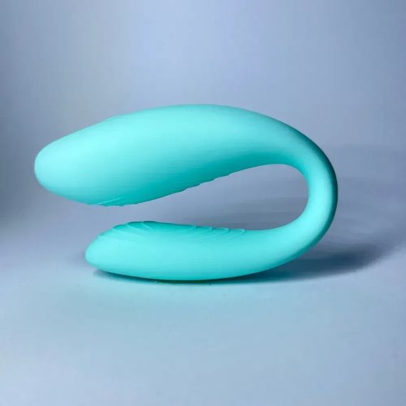 Вібратор для пар Passion Play з пультом, 18 режимів вібрації, бірюзовий sexstyle | Зображення 6