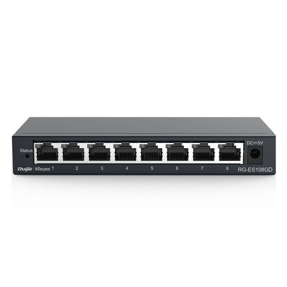 Комутатор мережевий Ruijie Networks RG-ES108GD | Зображення 1