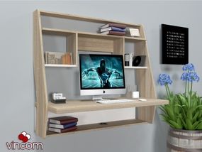 Стол компьютерный навесной Comfy-Home AirTable-III