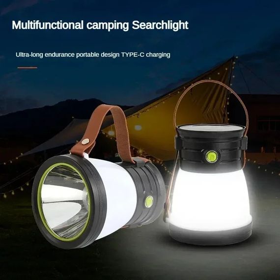 Акумуляторний LED-ліхтар з яскравістю до 10000 люмен XPRO ZJ-1158 Solar Charge (234566298_228) | Зображення 3