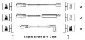 Комплект дротів запалювання (вир-во Magneti Marelli кор.код. MSK680) MAGNETI MARELLI 941125280680 на OPEL ASTRA F Наклонная задняя часть (53_, 54_, 58_, 59_)