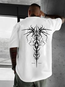 Футболка з ДТФ принтом (оверсайз)