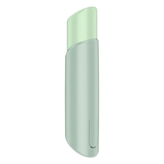 Вакуумний стимулятор Satisfyer Naughty Kiss для клітора, зелений, 12 × 2,7 см Sex Aura | Зображення 2