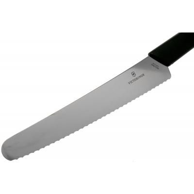 Кухонний ніж Victorinox SwissModern Bread and Pastry Knife 22 см Black (6.9073.22WB) | Зображення 2