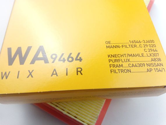 Фільтр повітряний NISSAN, WIX (WA9464) | Зображення 2