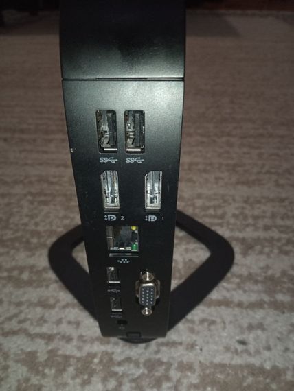 Неттоп HP Thin Client t530 USFF / AMD GX-212JJ (2 ядра по 1.2 - 1.6 GHz) / 4 GB DDR4 / 32 GB SSD / AMD Radeon R1E Graphics / Win 10 б/у | Зображення 2