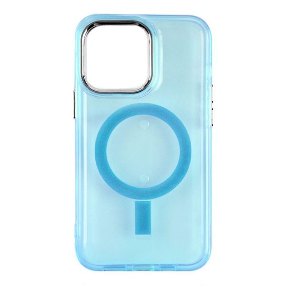 Чохол TPU Lollipop with Magsafe для Iphone 14 Колір Light Синій | Зображення 2