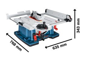 Распиловочный стол Bosch GTS 10 XC, 2100 Вт, диск 254 мм, наклон Л 47°/П 1°, 640 x 705мм, 35кг (0.601.B30.400)