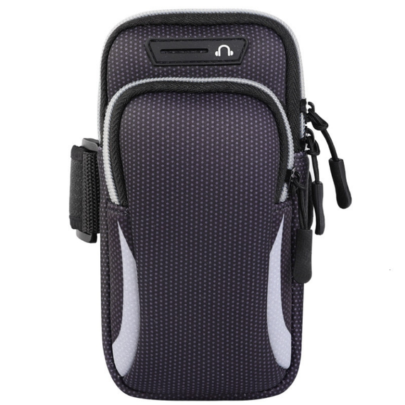 Чохол на руку Primo Sport універсальний спортивний для телефона до 6.5" - Black-Grey