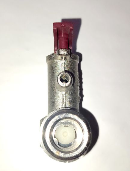 Обратный клапан латунный защитный для бойлеров на резьбе 1/2" с флашком (весом) оригинал Италия | Зображення 2