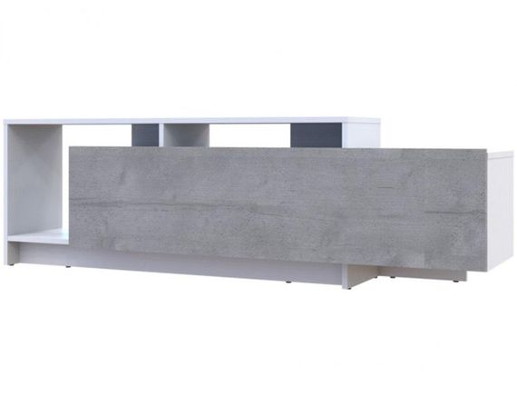 Стенка в гостинную Doros U2 160х38х48 см Белый/Бетон (DRS-011412) | Зображення 1