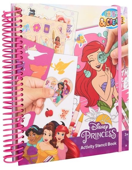 Книжка для розфарбовування Disney Princess Актівіті | Зображення 4