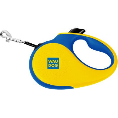 Поводок для собак WAUDOG R-leash Colors of freedom светоотражающая лента XS 3 м (380-4020) | Зображення 3