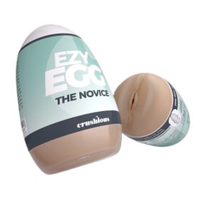 Мастурбатор-яйцо, вагина CRUSHIOUS EZY EGG THE Novice, реалистичный Sex Aura