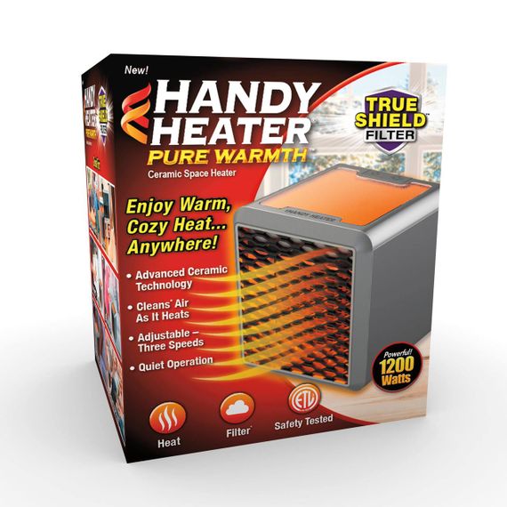 Великий Керамічний нагрівач Heater Pure Warmth 1500W | Зображення 3