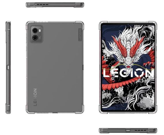 Силіконовий чохол бампер Primolux Silicone для планшета Lenovo Legion Tab (3rd Gen) Y700 2025 8.8" - Clear | Зображення 4