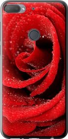 Чехол на HTC Desire 12 Plus Красная роза "529u-1485-17620"