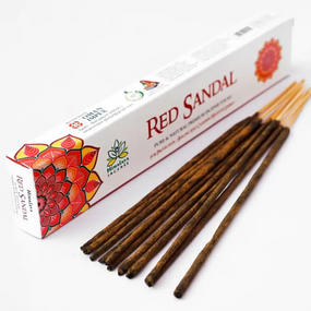 Аромапалички Red Sandal  Червоний Сандал 15г Himalaya Incense 8906163220151