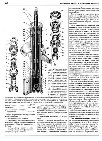 ВАЗ-2110 / 2111 / 2112. Посібник з ремонту. Каталог деталей. ІДТР | Зображення 5