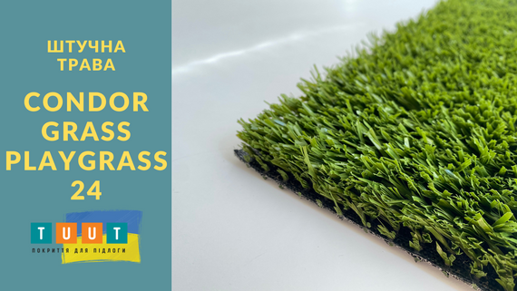 Мультиспортивна штучна трава Condor Grass Playgrass 24 | Зображення 2