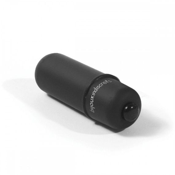 Вибропуля Bijoux Indiscrets черная Sex Aura | Зображення 1